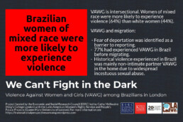 LAWRS Latin American Women's Rights Service Supporters We Can't Fight In The Dark